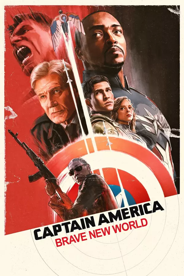 Movie poster of: Captain America: Brave New World
