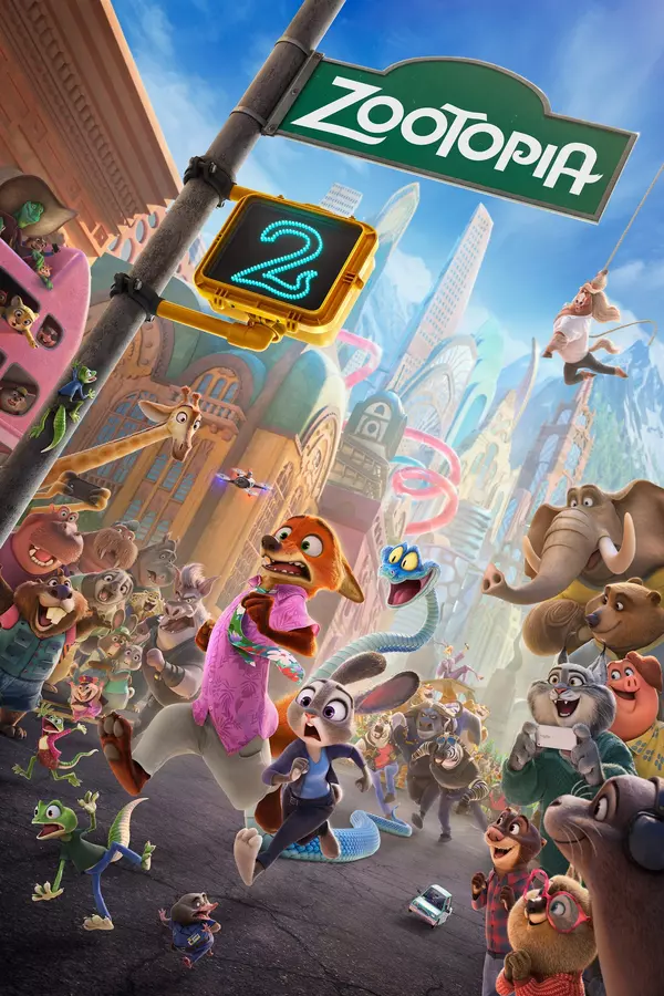 Movie poster of: Zootopia 2